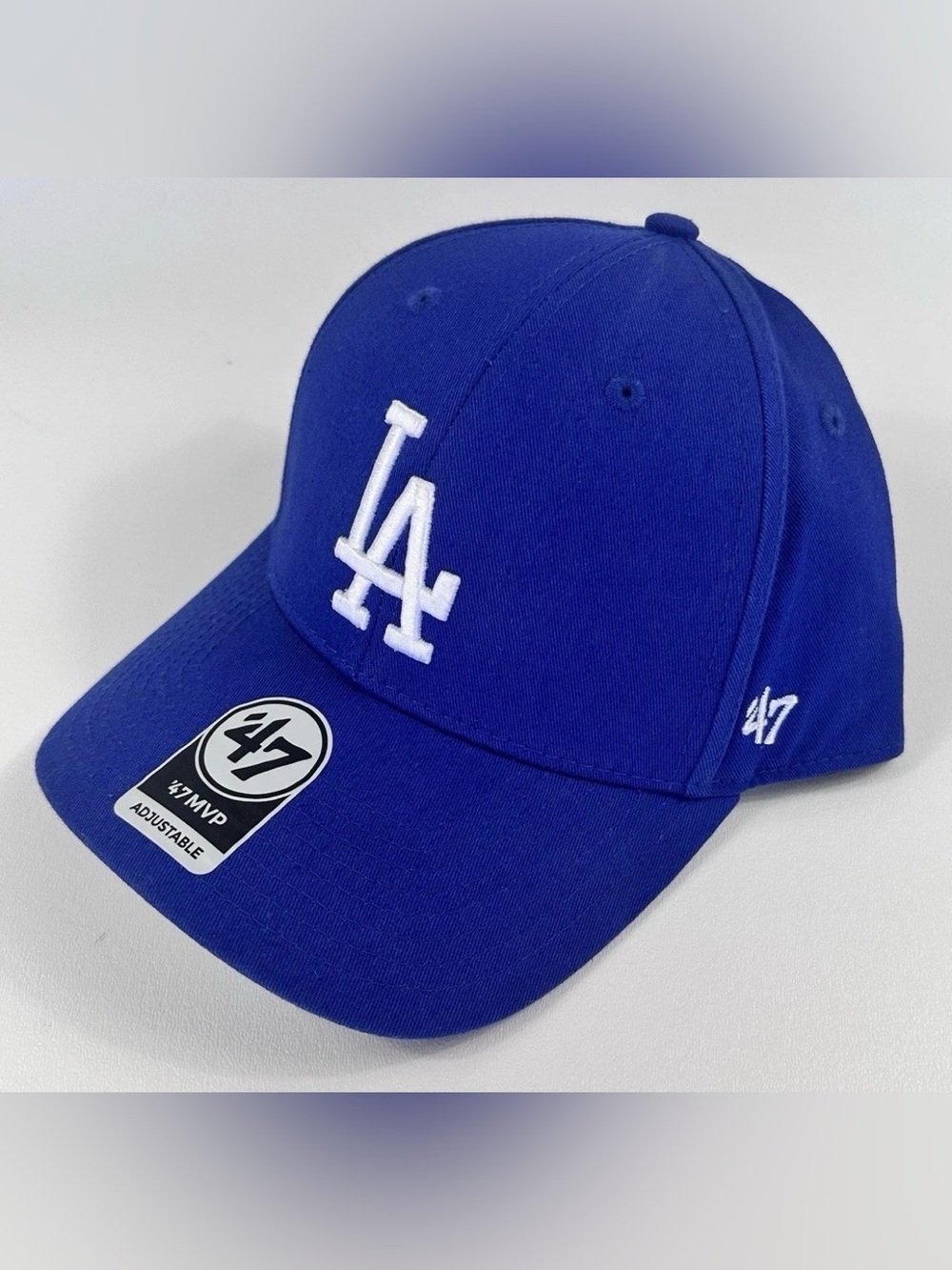 47 Brand Los Angeles Dodgers MVP Adjustable Hat MLB Baseball Cap Royal Blue NWT